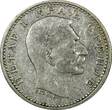 50 Para SERBIA Peter I Silver 1912  Uneven medal alignment KM# 24.1 (24 364) Uncertified