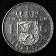 1 Gulden Netherlands Juliana Nickel 1980  25 mm Last Year KM# 184a (27 947) Uncertified