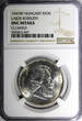 5 Forint Hungary Lajos Kossuth Silver 1947 BP  1 Year NGC UNC DET.KM# 534a (047) NGC unz DET