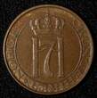 5 Øre NORWAY Haakon VII Bronze 1951  27 mm KM# 368 (27 619) Uncertified