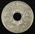 5 Centimes FRANCE Copper-Nickel 1937  KM# 875 (25 054) Uncertified