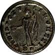 Follis Roman Empire Maximianus 286 - 305 AD  Silvered NGC UNCIRCULATED 28mm (025)