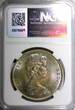 1967 Crown 1967 GIBRALTAR Elizabeth II  NGC MS66 TOP GRADED RAINBOW TONED KM# 4 (45)