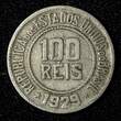 100 Reis BRAZIL Copper-Nickel 1929  Rio de Janeiro Mint KM# 518 (27 597) Uncertified