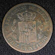10 Centimos SPAIN Alfonso XII Bronze 1879 OM  KM# 675 (22 482) Uncertified
