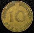 10 Pfennig Germany - Federal Republic 1949 D  Munich Mint KM# 103 (24 255) Uncertified