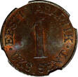 1 Sent ESTONIA Bronze 1939  NGC MS64 BN 1 YEAR TYPE Thick Planchet KM# 19.1 (20)