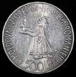 500 Lei Romania Mihai I Silver 1941  aUNC Bessarabia Reunion 37 mm KM# 60 (947)