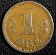 Bronze Denmark Christian X  1913 VBP; GJ 1 Ore Toned UNC KM# 812.1 (23 813) unz