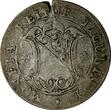 Switzerland 10 Schillings Swiss Cantons ZURICH Silver 1739  aVF KM# 136 (15 562) Uncertified