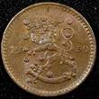 1 Markka Finland Copper 1950 H  Mintage-320.000 UNC KM# 30a (24 090) unz