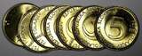 5 Tolarjev SLOVENIA 1999  Alpine Ibex UNC-BU KM#6 RANDOM PICK (1 Coin) (27 196) unz