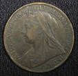 India 1 Penny Great Britain Victoria Bronze 1898  30.8 mm KM# 790 (22 508) Uncertified