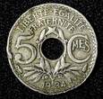 5 Centimes FRANCE Copper-Nickel 1934  KM# 875 (27 737) Uncertified