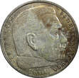 Mark Germany - Third Reich Silver 1939 A 2 Reichs  Hindenburg KM# 93 (22 416) Uncertified