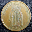 Bronze SWEDEN Oscar II  1901 2 Ore Large Letters KM# 746 (23 112) Uncertified