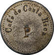 Token CAFE DE Costa Rica  Countermark 