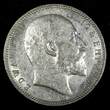 1907 Rupee 1907 India-British Edward VII Silver  incused 