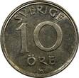 10 Öre Sweden Gustaf V Nickel-Bronze 1923 W  GEM BU KM# 795 (11 305) Uncertified