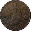 Sweden Fredrik I Copper 1749 2 Ore, S.M.Silvermynt Mintage-313,000 KM#437 (319) Uncertified