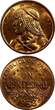 1 Centesimo Panama Bronze 1968  UNC/BU RED KM# 22 RANDOM PICK (1 Coin) (23 783) unz