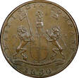 1/4 Anna India-British BOMBAY PRESIDENCY Copper AH1246 1830  XF KM# 231.1 (498) Uncertified