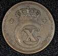1 Øre 1921 DENMARK Christian X Bronze 1923  ch.XF KM# 812.2 (27 237) Uncertified