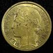 1 Franc FRANCE Aluminum-Bronze 1939  aUNC Gad# 470 KM# 885 (24 945)