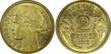 2 Francs France Aluminum-Bronze 1938  KM# 886 RANDOM PICK (1 Coin) (170) Uncertified