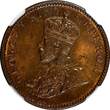 1/4 Anna India-British George V Bronze 1930 (C)  NGC MS63 BN KM# 512 (012)