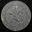 25 Centimes BELGIUM German Occupation Zinc 1917  WWI Issue KM# 82 (25 047) Uncertified
