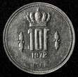 Belgium 10 Francs 1959 Luxembourg Jean Nickel 1972  27 mm KM# 57 (27 960) Uncertified