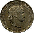 20 Rappen Switzerland 1939 B  First Year for Type KEY DATE KM# 29a (9433) Uncertified