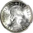 1954 Florin 1954 Australia Silver  NGC MS62 Royal Visit of Elizabeth II KM# 55 (019)
