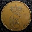Bronze Denmark Christian IX  1899 VBP 2 Ore KM# 793.2 (23 780) Uncertified