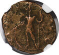 Denarius ROMANO-GALLIC EMPIRE Tetricus I 271-274 AD Billon Double /Rev.Virtus NGC