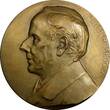 Bronze AUSTRIA  1918 Medal on Death of Peter Rosegger by L.Hujer. 60mm 113,82g(1)