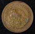 20 Centavos Mexico ESTADOS UNIDOS MEXICANOS Bronze 1946 Mo  KM# 439 (27 588) Uncertified