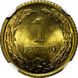 1 Centimo Paraguay Aluminum-Bronze 1944  NGC MS65 GEM BU COIN KM# 20 (044)