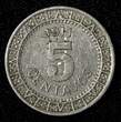 5 Centavos Mexico ESTADOS UNIDOS MEXICANOS Nickel 1911 M  Wide Date KM# 421 (419) Uncertified