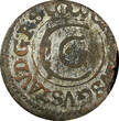 Solidus Swedish Livonia City of Riga Carl X Gustav Silver 1658 1  KM# 50 (22 236) Uncertified