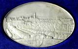 Medal AUSTRIA Oval  1928 by A.Hartig Numismatic  5th German Day 70mm (167)