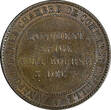 10 Centimes France Napoleon III Bronze 1854 (W)  Struck at Paris KM# M25 (678) Uncertified