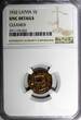 1 Santims Latvia Bronze 1932  NGC UNC DET.Struck at Switzerland. KM# 1 (032) NGC unz DET