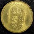 1 Krone DENMARK Frederik IX Aluminum-Bronze 1957 C S  GEM BU COIN KM# 837.2 (789) Uncertified