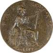 United Kingdom 1916 Farthing 1916 Great Britain George V Bronze  KM# 808.1 (24 915) Uncertified