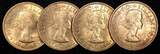 United Kingdom 1/2 Penny GREAT BRITAIN Elizabeth II 1966  UNC KM# 896 RANDOM PICK (1 Coin) unz