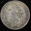 50 Centimes FRANCE Silver 1881 A  Paris Mint Nice Toned aUNC KM# 834.1 (25 516)