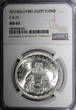 1 Pound Egypt Silver AH1401 1981  FAO - Work and Food for all NGC MS65 KM#532(1)