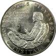 1 Tala SAMOA 1969  Death of Robert Louis Stevenson 38.8mm ch.UNC Toned KM# 8 (71) unz